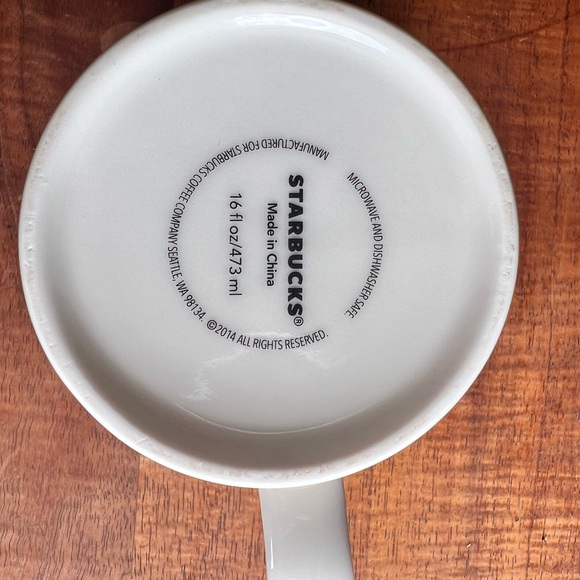 STARBUCKS Los Cabos 16 Oz. Collector Mug Marlin 2014 - Picture 3 of 4